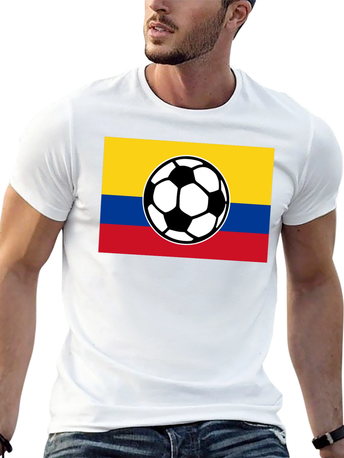 Colombia Soccer Ball T-Shirt