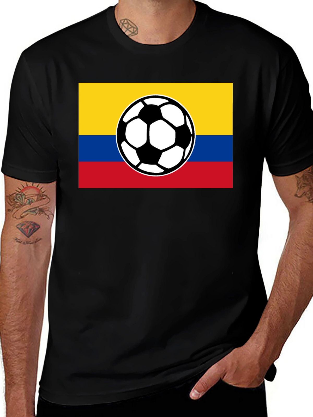 Colombia Soccer Ball T-Shirt