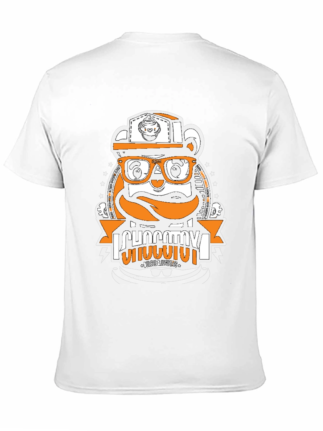 Hipster Bear Graphic T-Shirt - Unique Design
