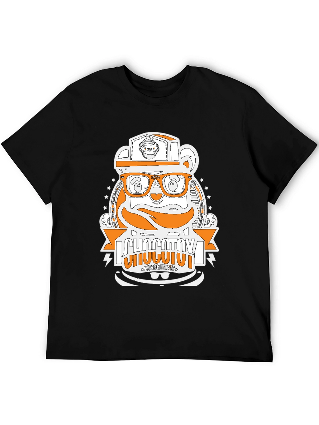 Hipster Bear Graphic T-Shirt - Unique Design