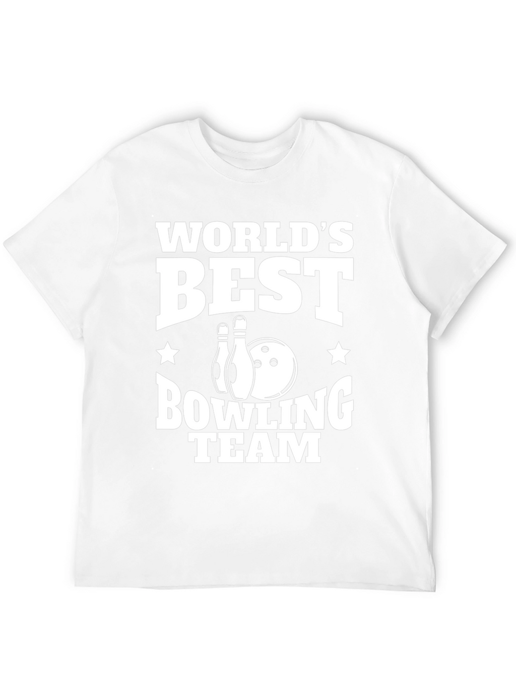 Worlds Best Bowling Team Graphic Tee
