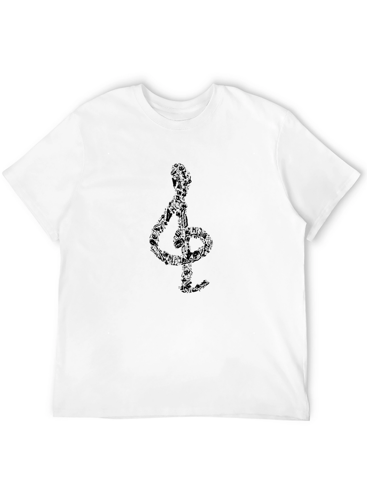Musical Clef Graphic T-Shirt
