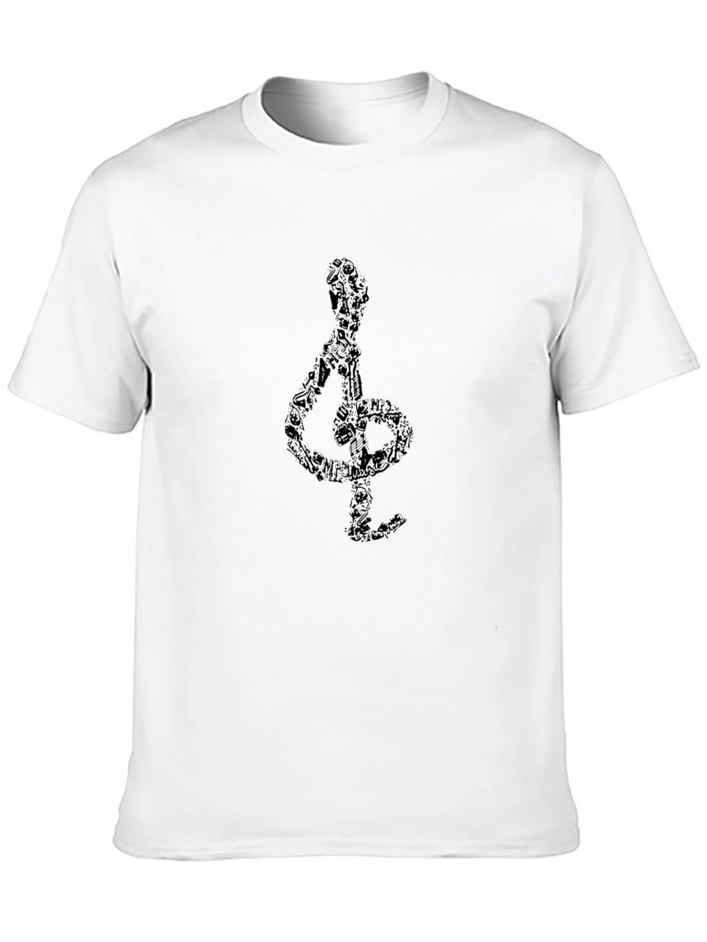 Musical Clef Graphic T-Shirt