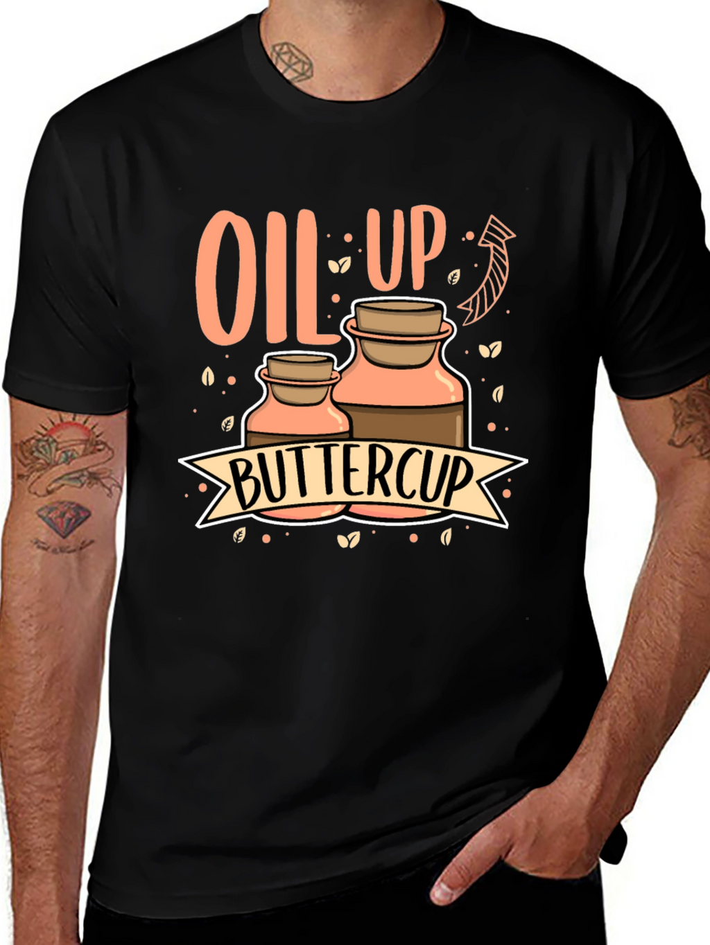 Oil Up Buttercup Essential Oil T-Shirt