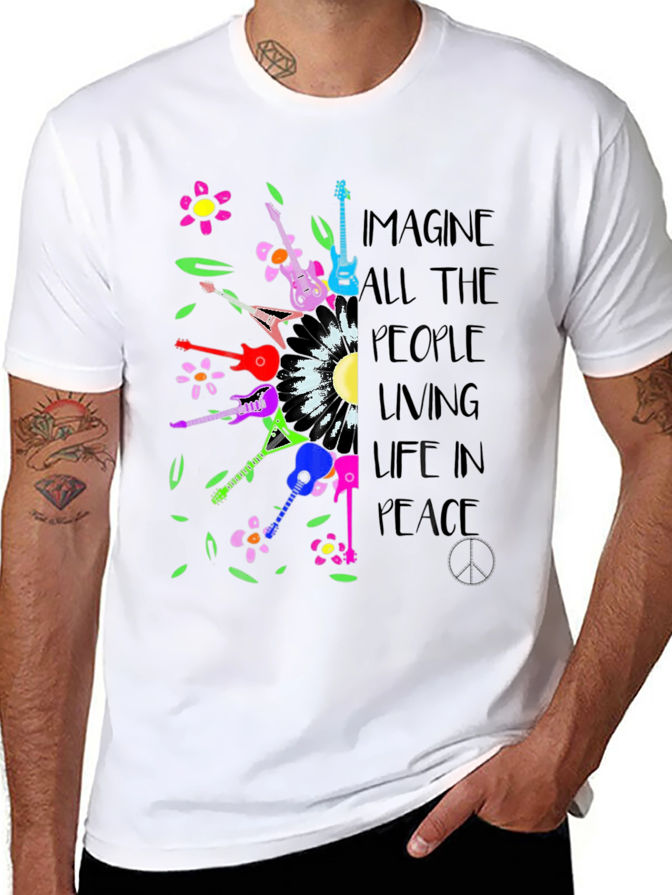 Imagine All The People Peace T-Shirt