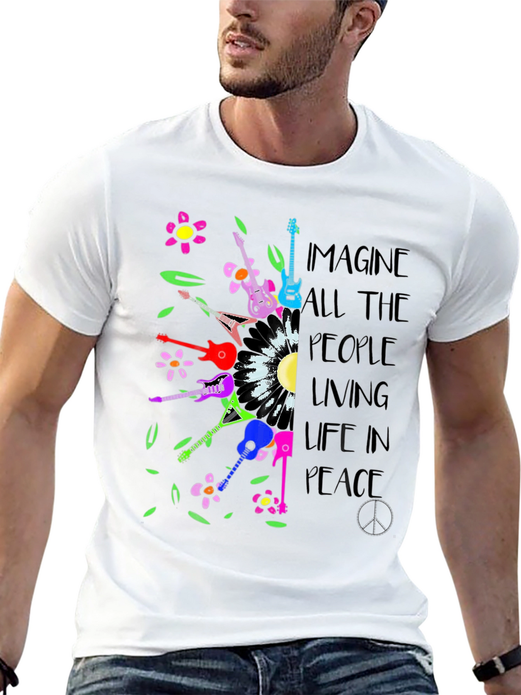 Imagine All The People Peace T-Shirt