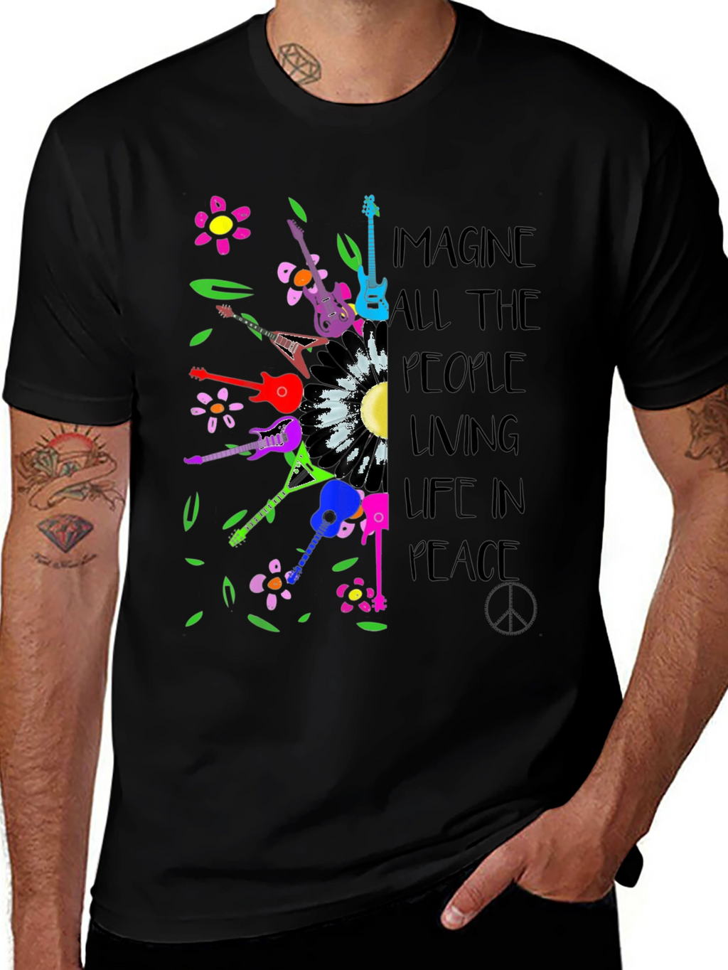 Imagine All The People Peace T-Shirt