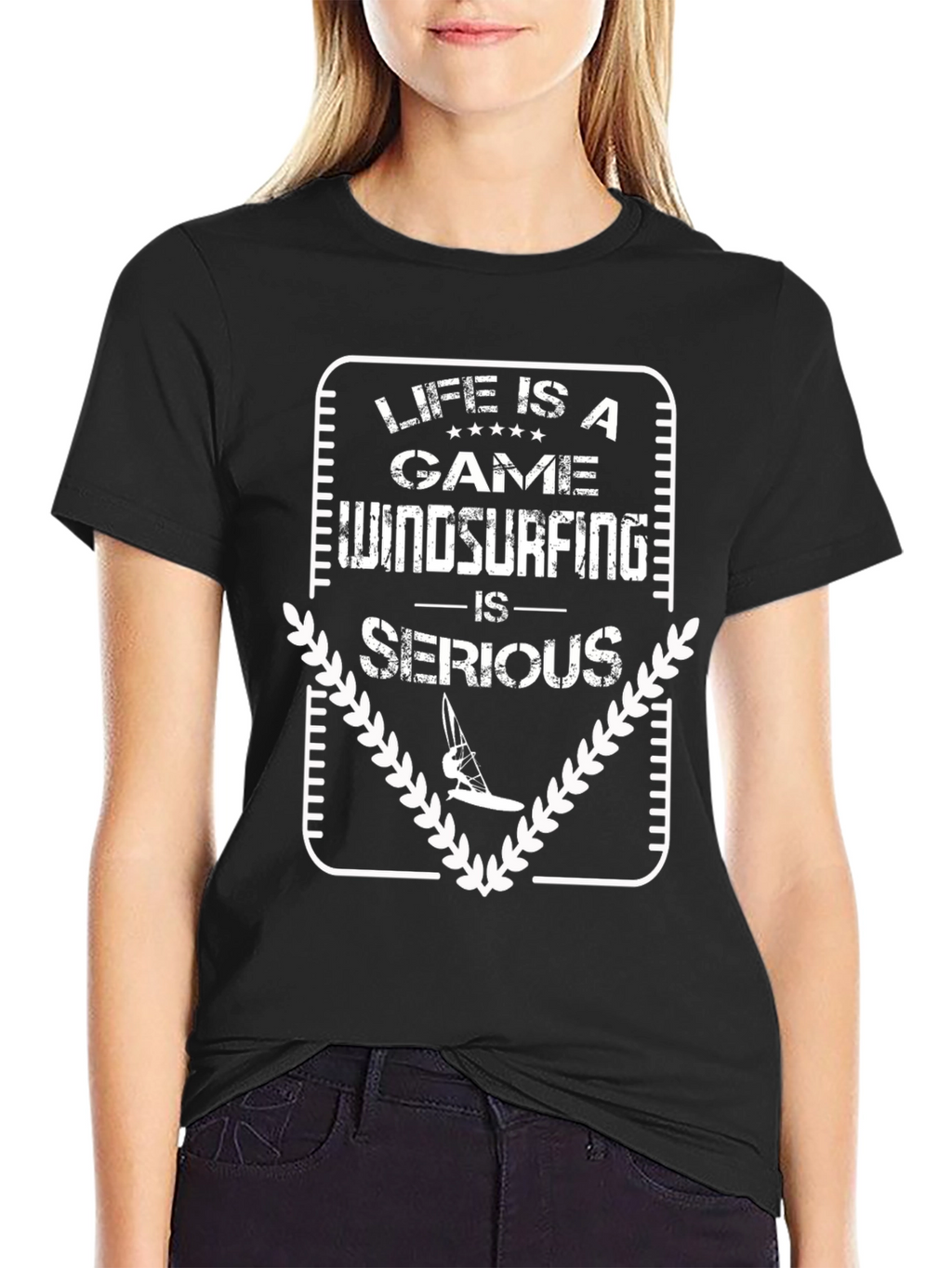 Life is a Game Windsurfing T-Shirt