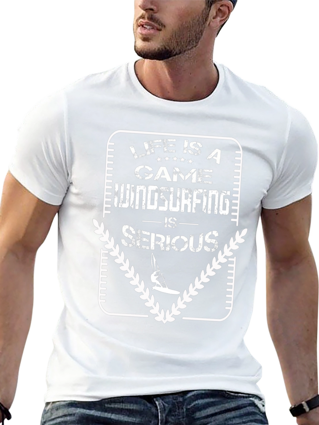 Life is a Game Windsurfing T-Shirt
