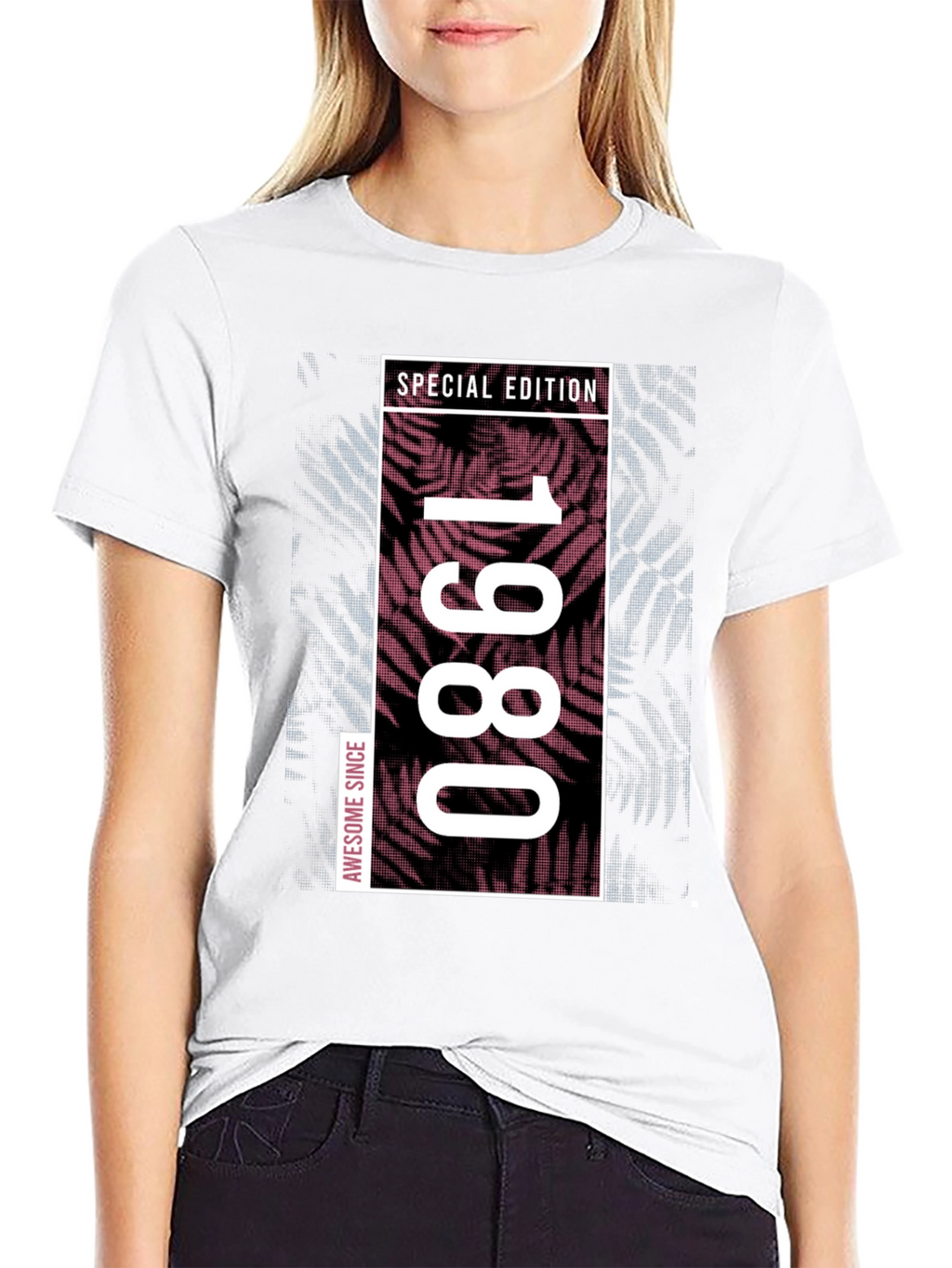 1980 Special Edition Black Graphic Tee