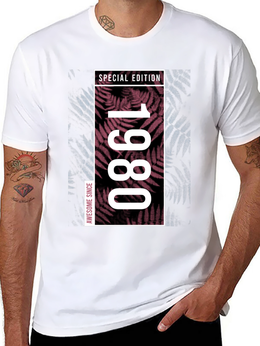 1980 Special Edition Black Graphic Tee