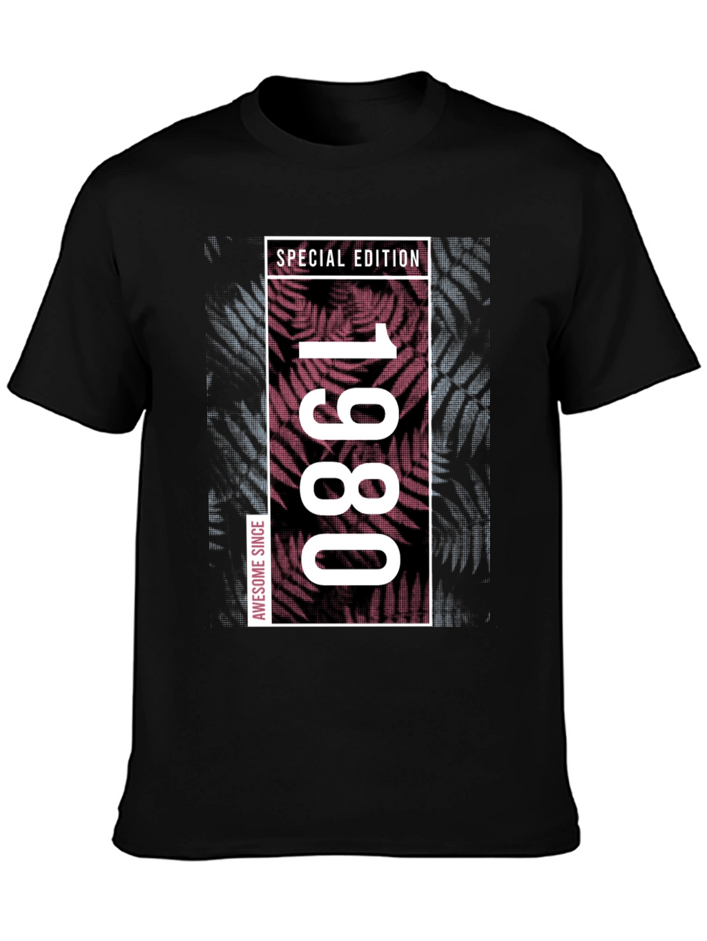 1980 Special Edition Black Graphic Tee