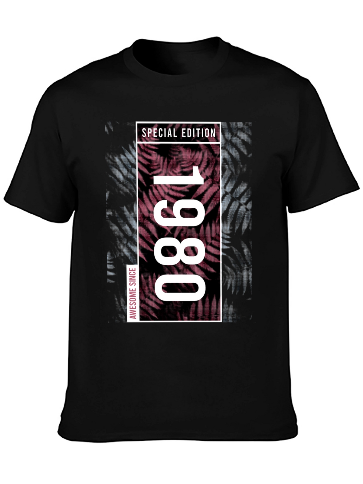 1980 Special Edition Black Graphic Tee