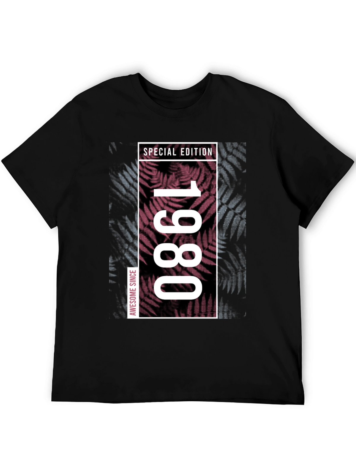 1980 Special Edition Black Graphic Tee