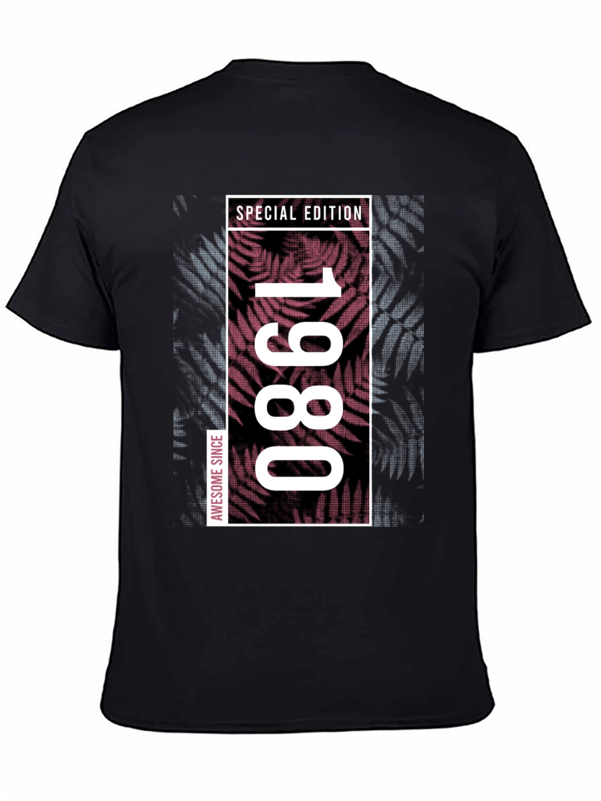 1980 Special Edition Black Graphic Tee