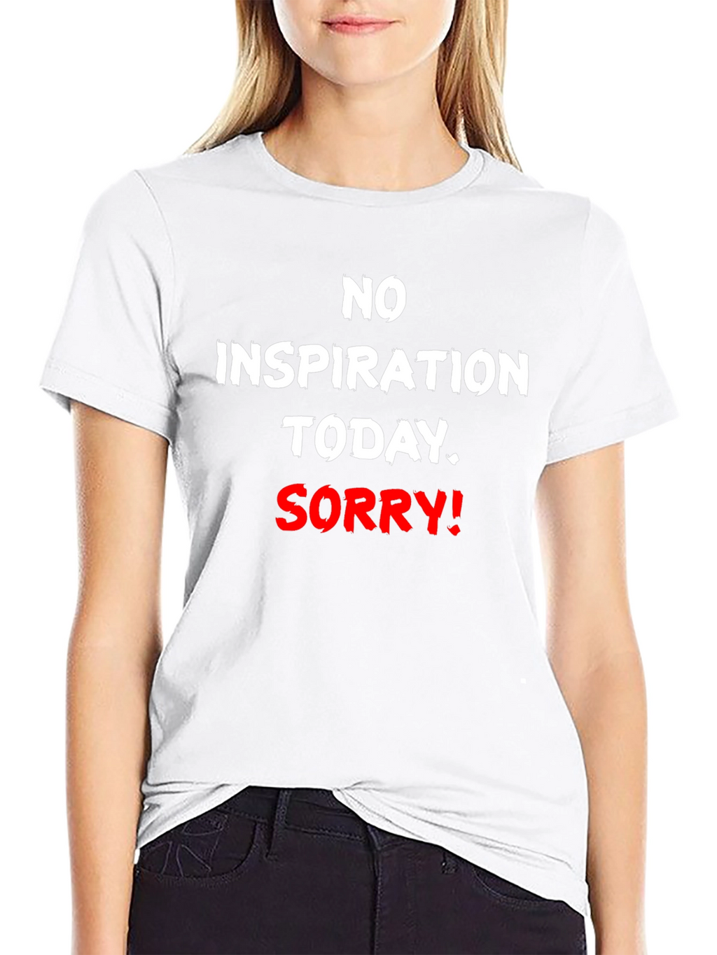 No Inspiration Today Graphic Tee