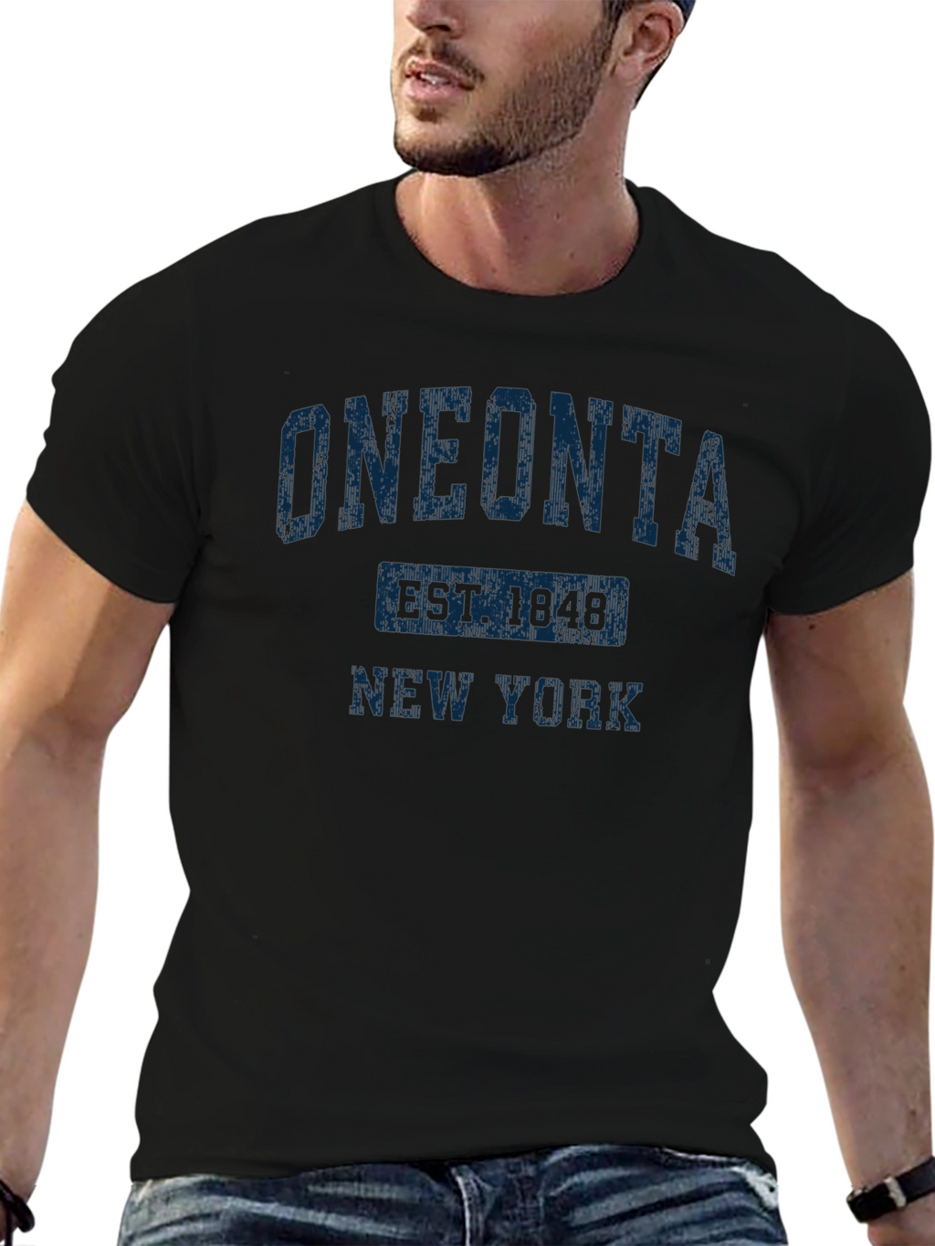 Oneonta New York Est 1848 Graphic T-Shirt