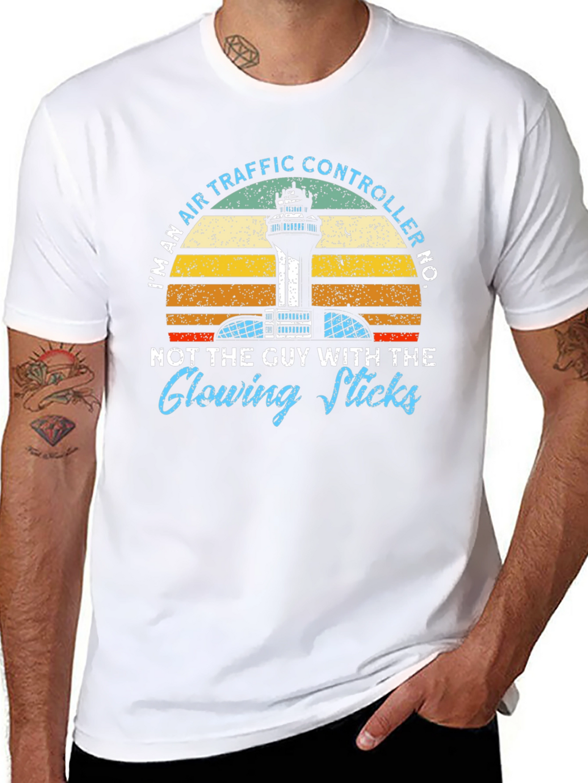 Air Traffic Controller Graphic T-Shirt