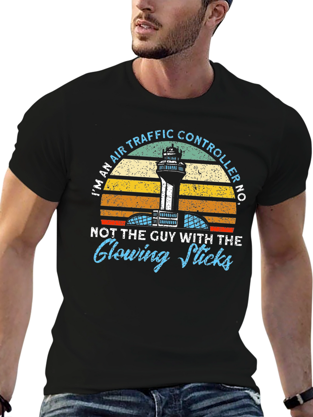 Air Traffic Controller Graphic T-Shirt
