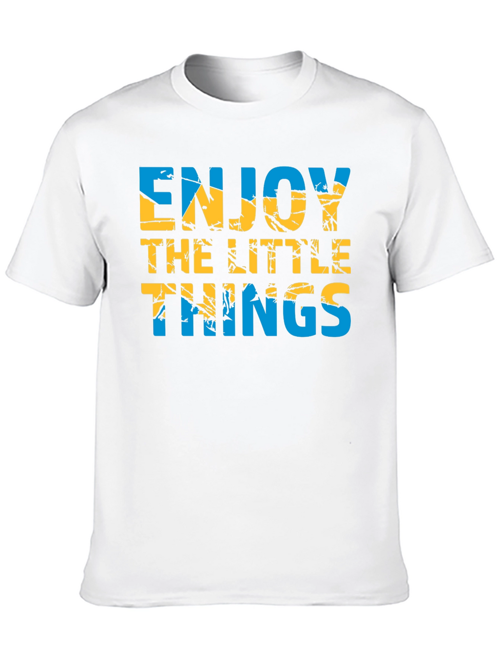 Enjoy the Little Things Graphic T-Shirt - Black