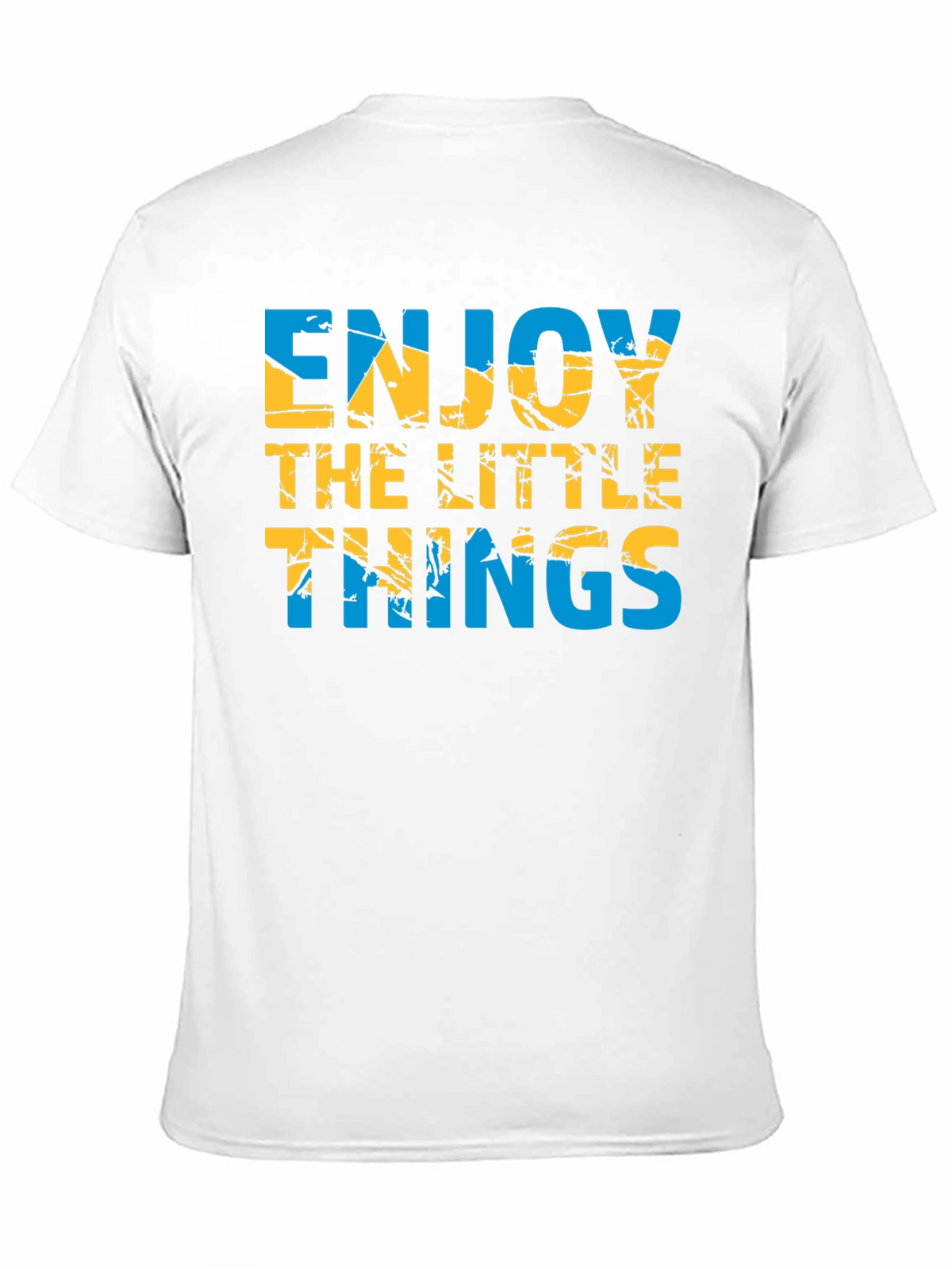 Enjoy the Little Things Graphic T-Shirt - Black