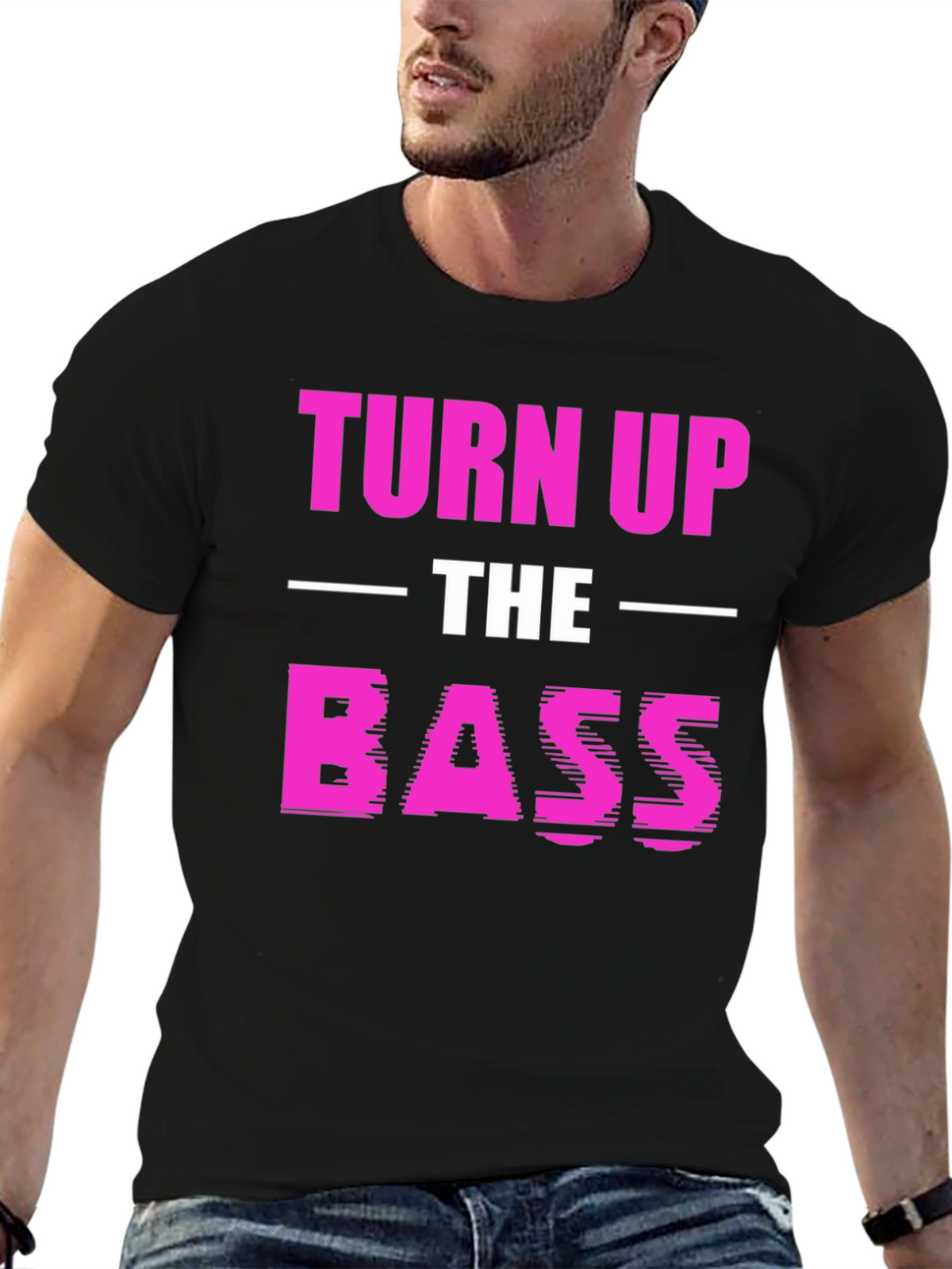 Turn Up the Bass Graphic Tee