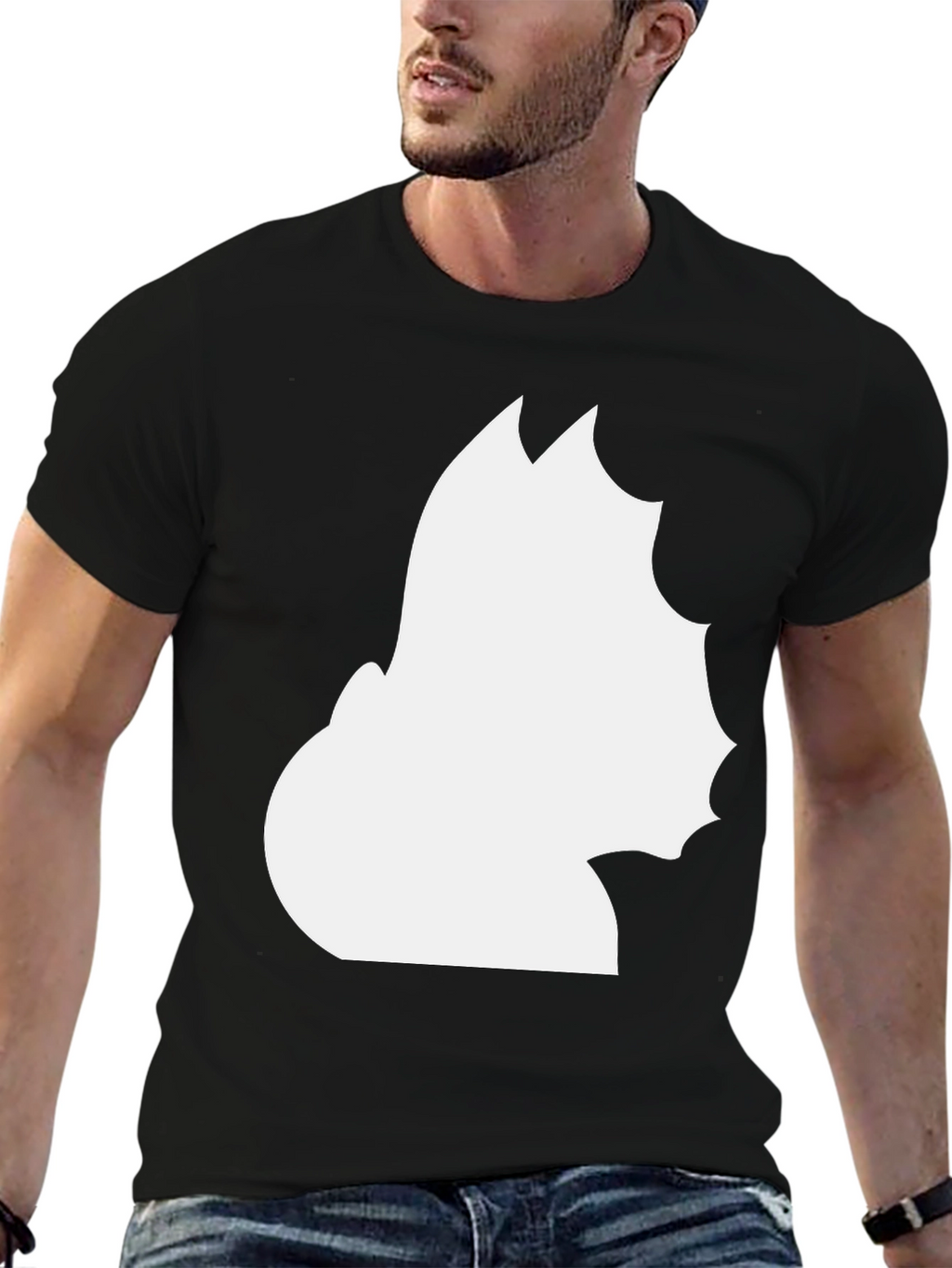 Silhouette Graphic Print Tee