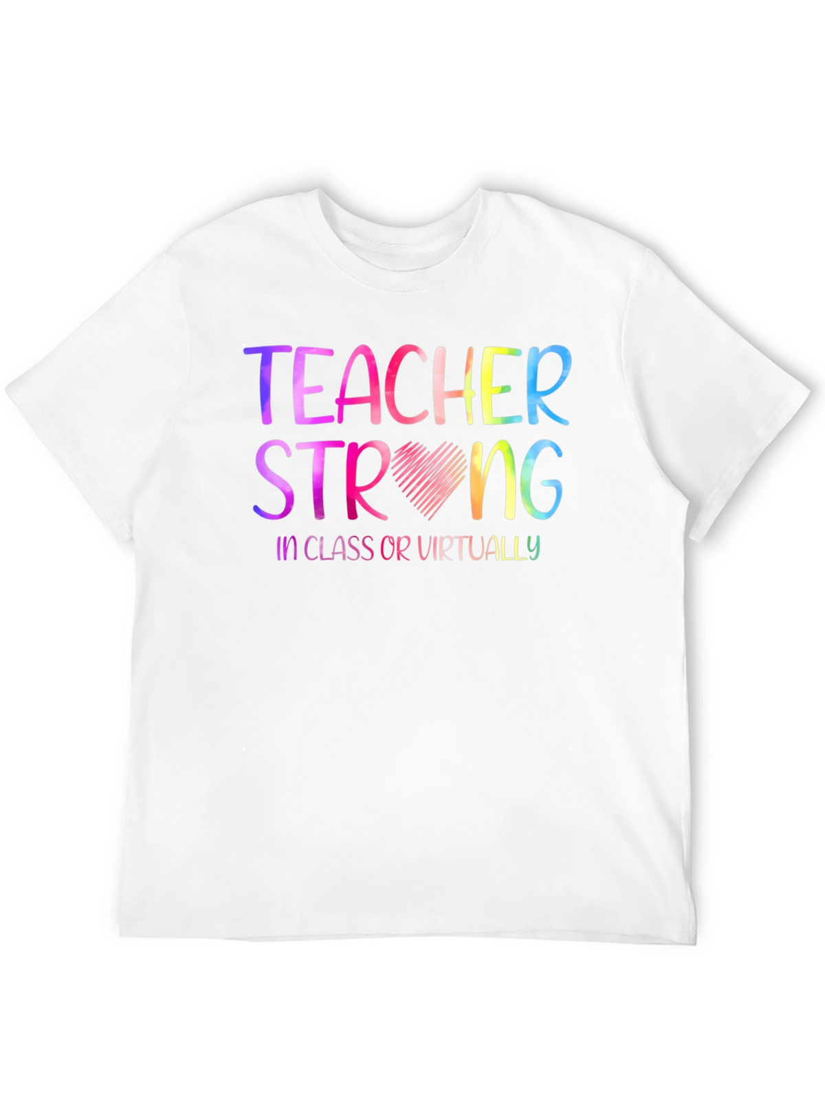 Teacher Strong Graphic T-Shirt