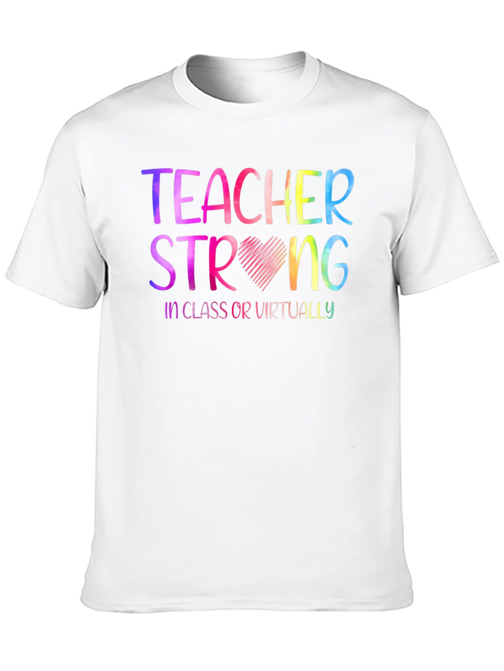 Teacher Strong Graphic T-Shirt