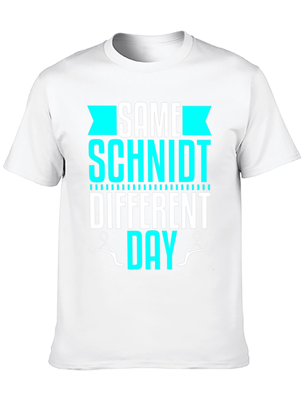 Same Schmidt Different Day Barber T-Shirt