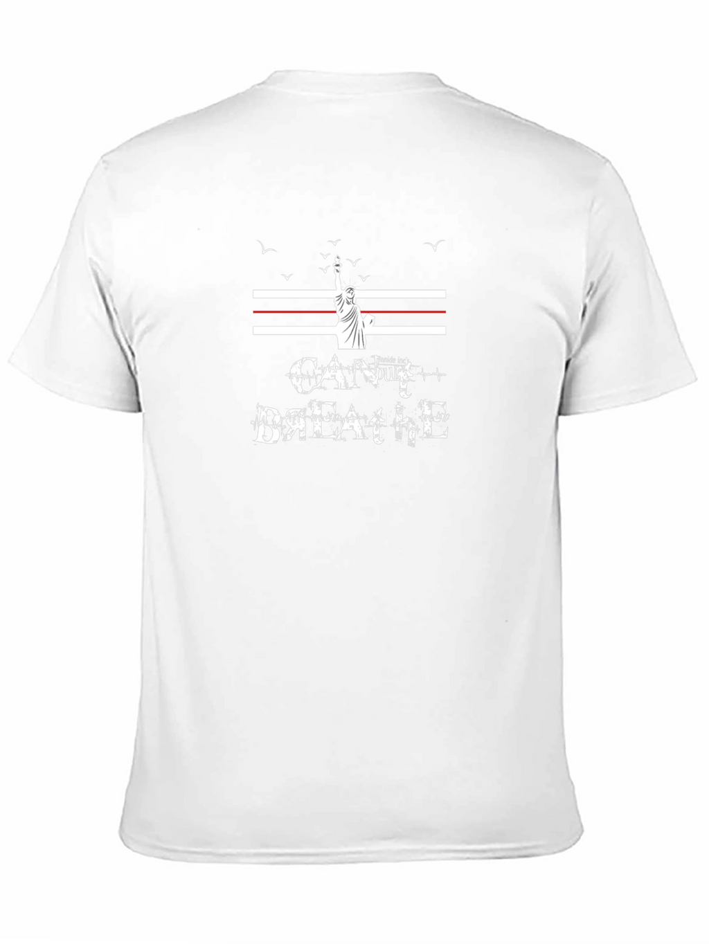 Statement T-Shirt - Cant Breathe Liberty Design