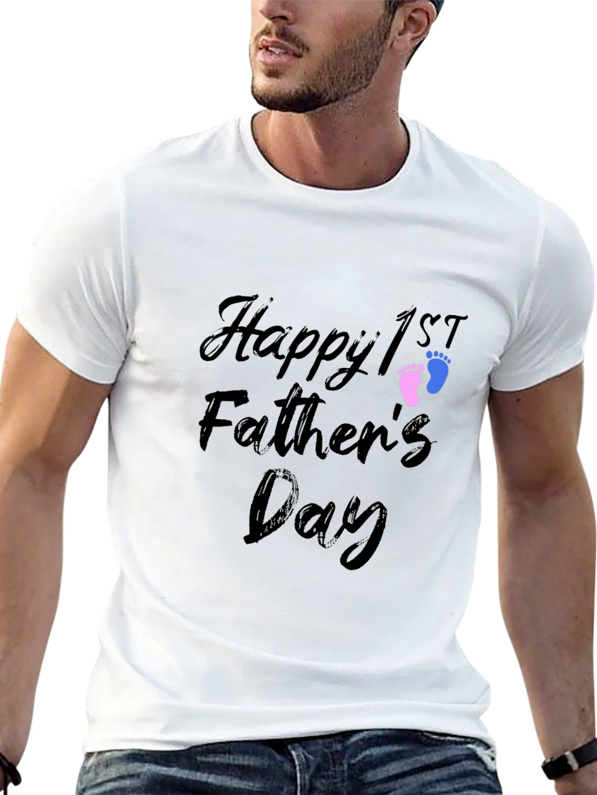 Happy 1st Fathers Day T-Shirt