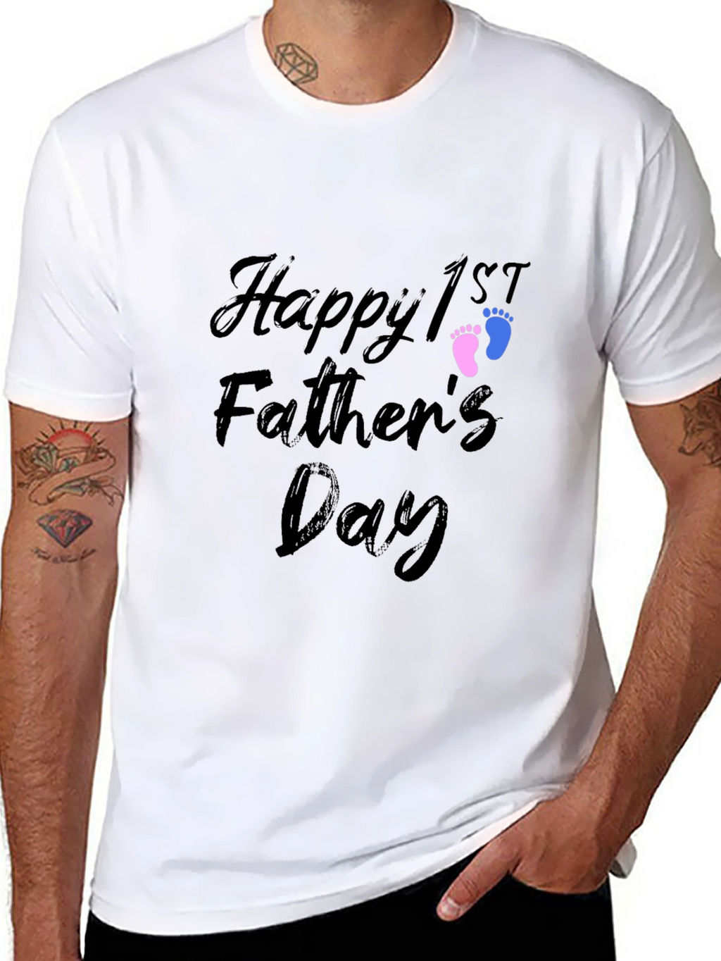 Happy 1st Fathers Day T-Shirt