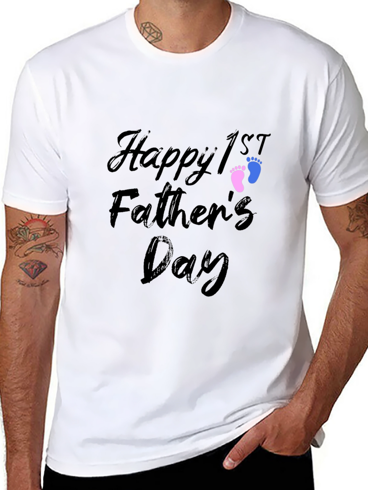 Happy 1st Fathers Day T-Shirt