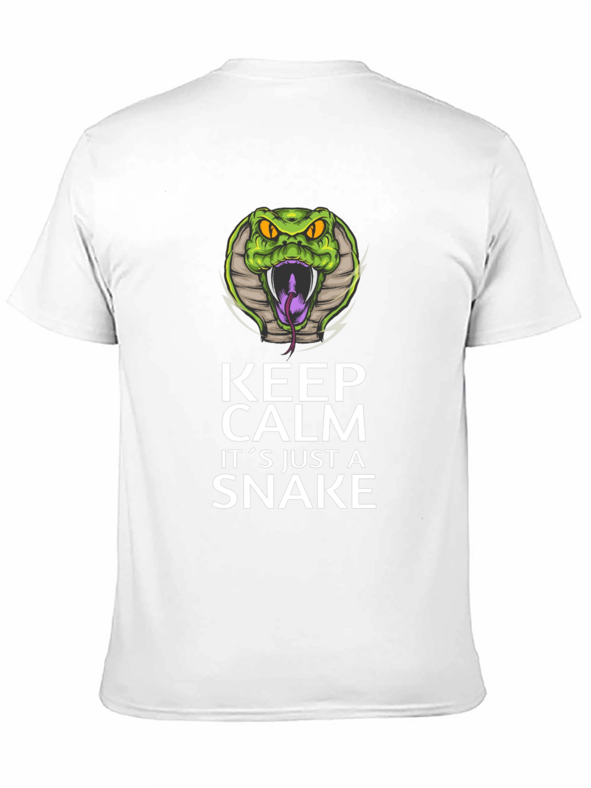 Keep Calm Snake Graphic Tee