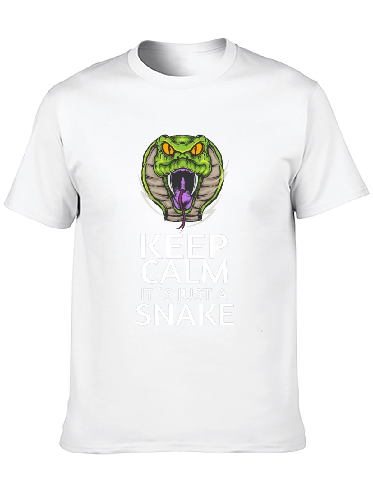 Keep Calm Snake Graphic Tee