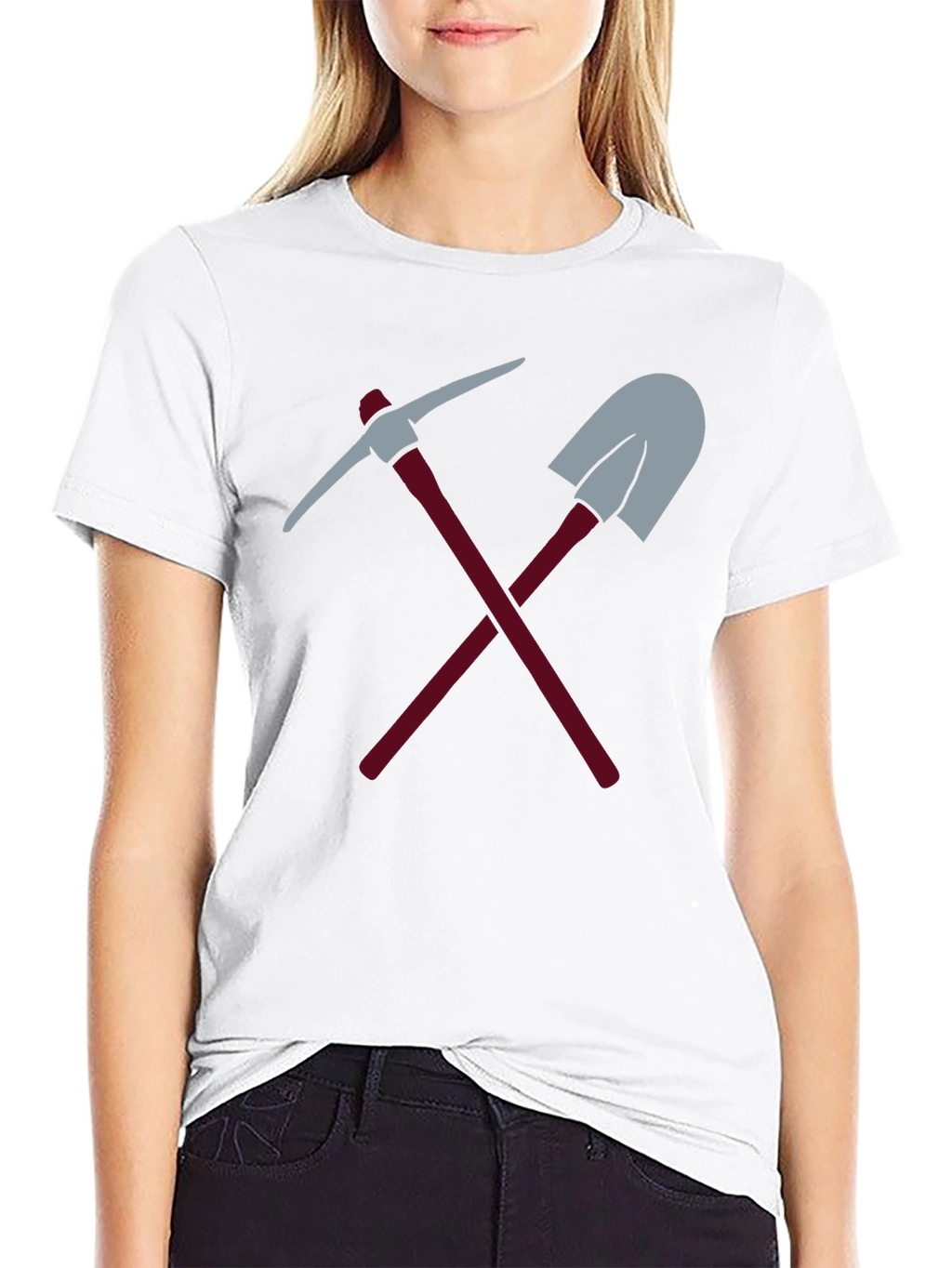 Miners Tools Graphic Tee - Black Casual Shirt
