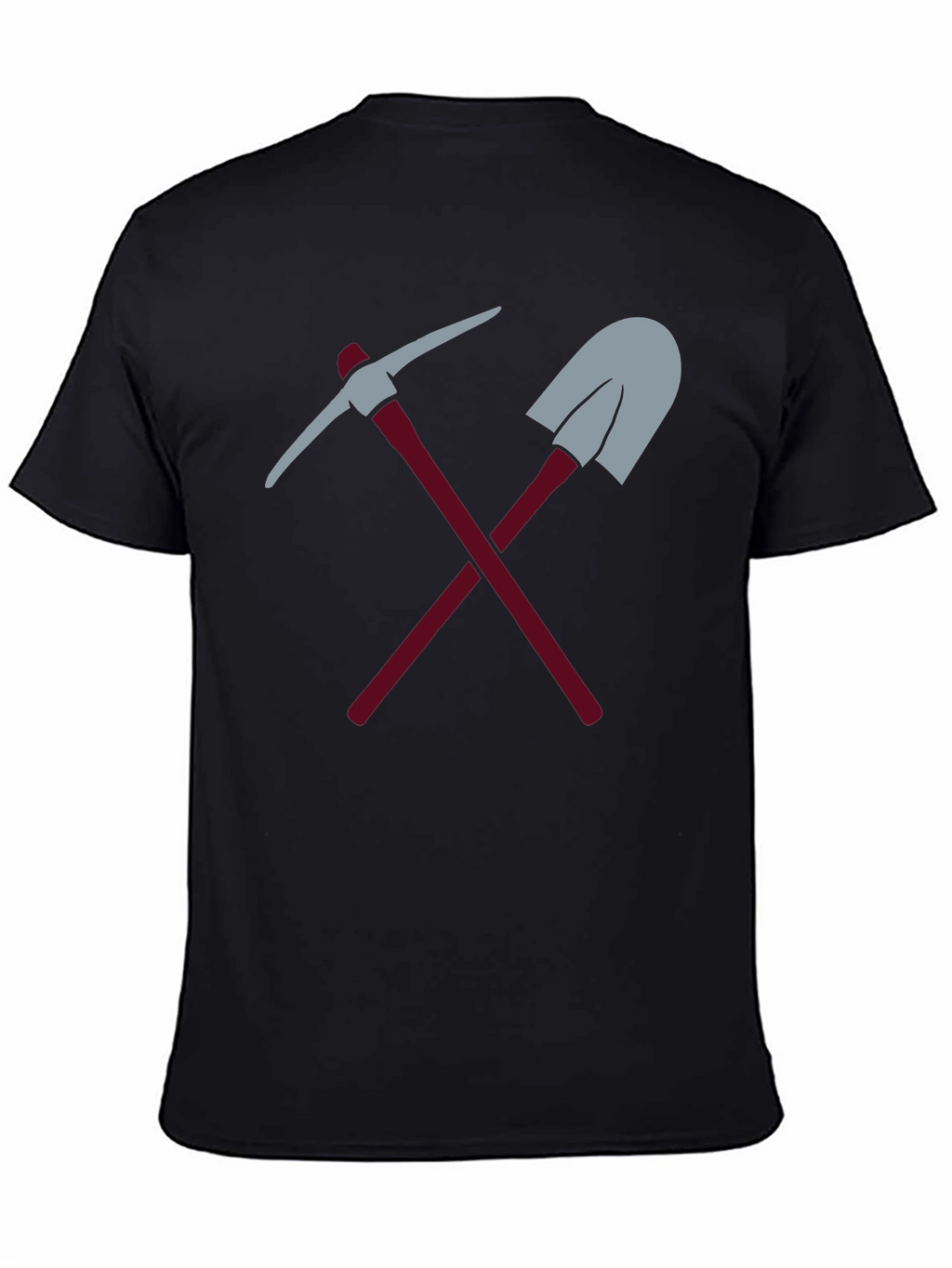 Miners Tools Graphic Tee - Black Casual Shirt