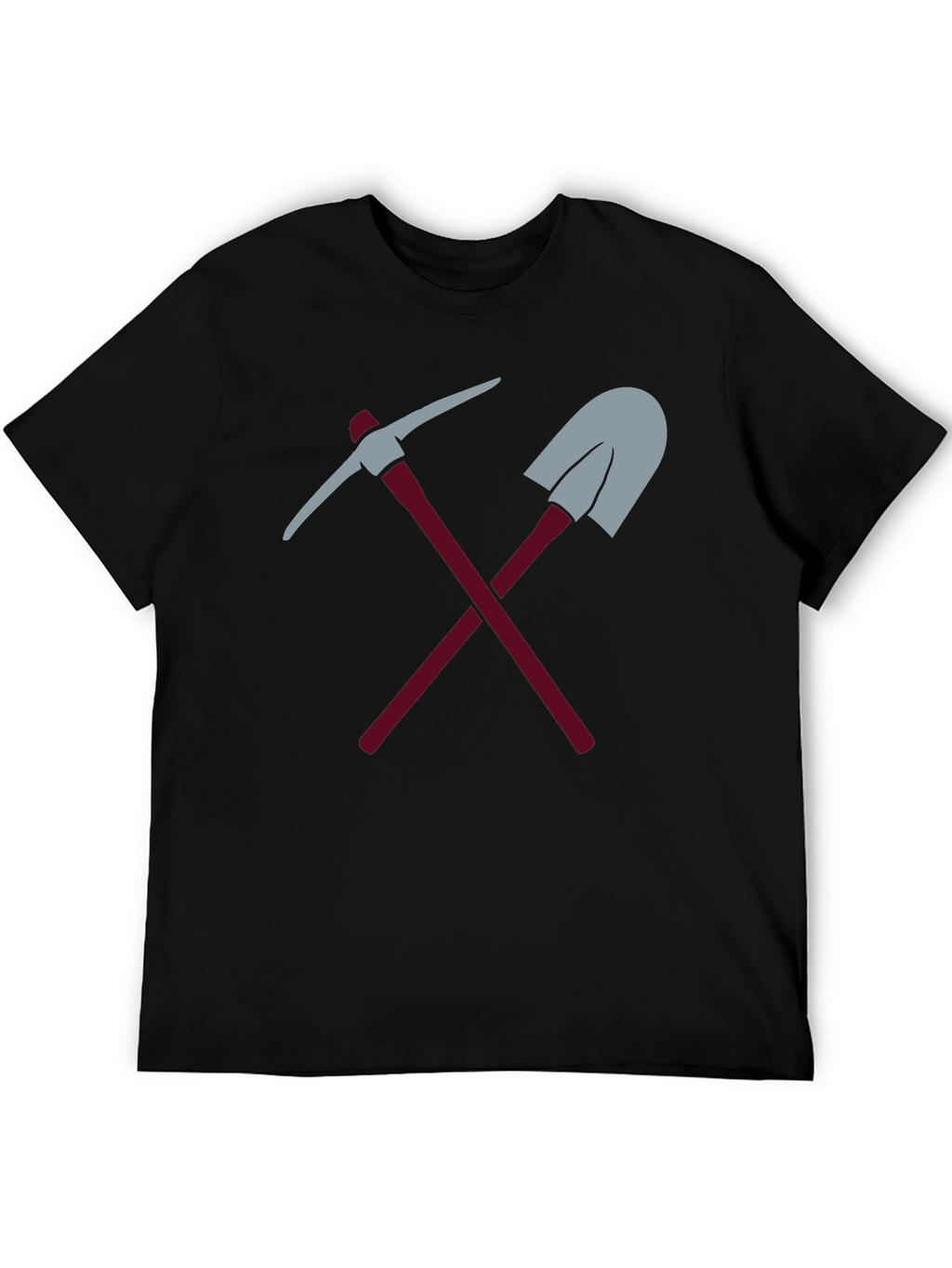 Miners Tools Graphic Tee - Black Casual Shirt