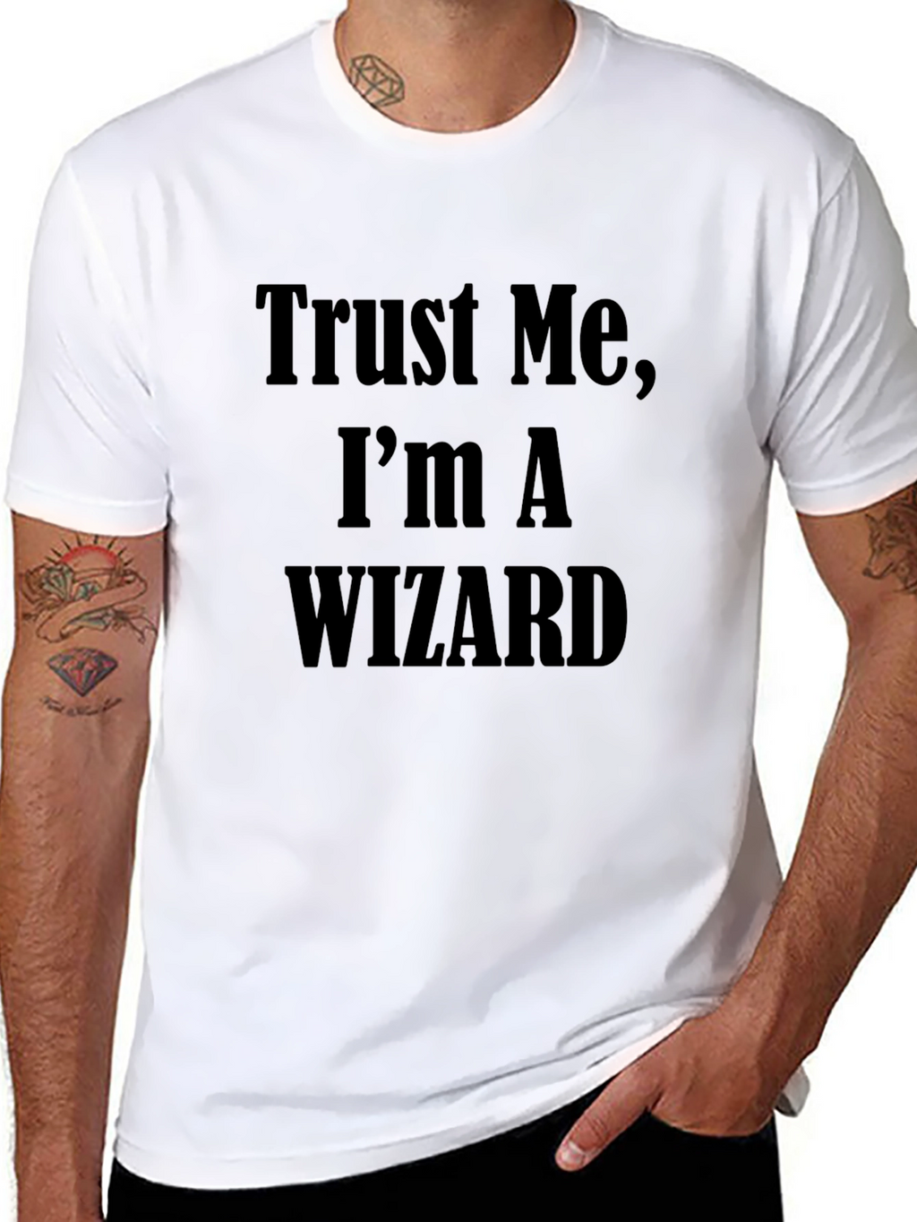 Trust Me Im a Wizard Graphic Tee