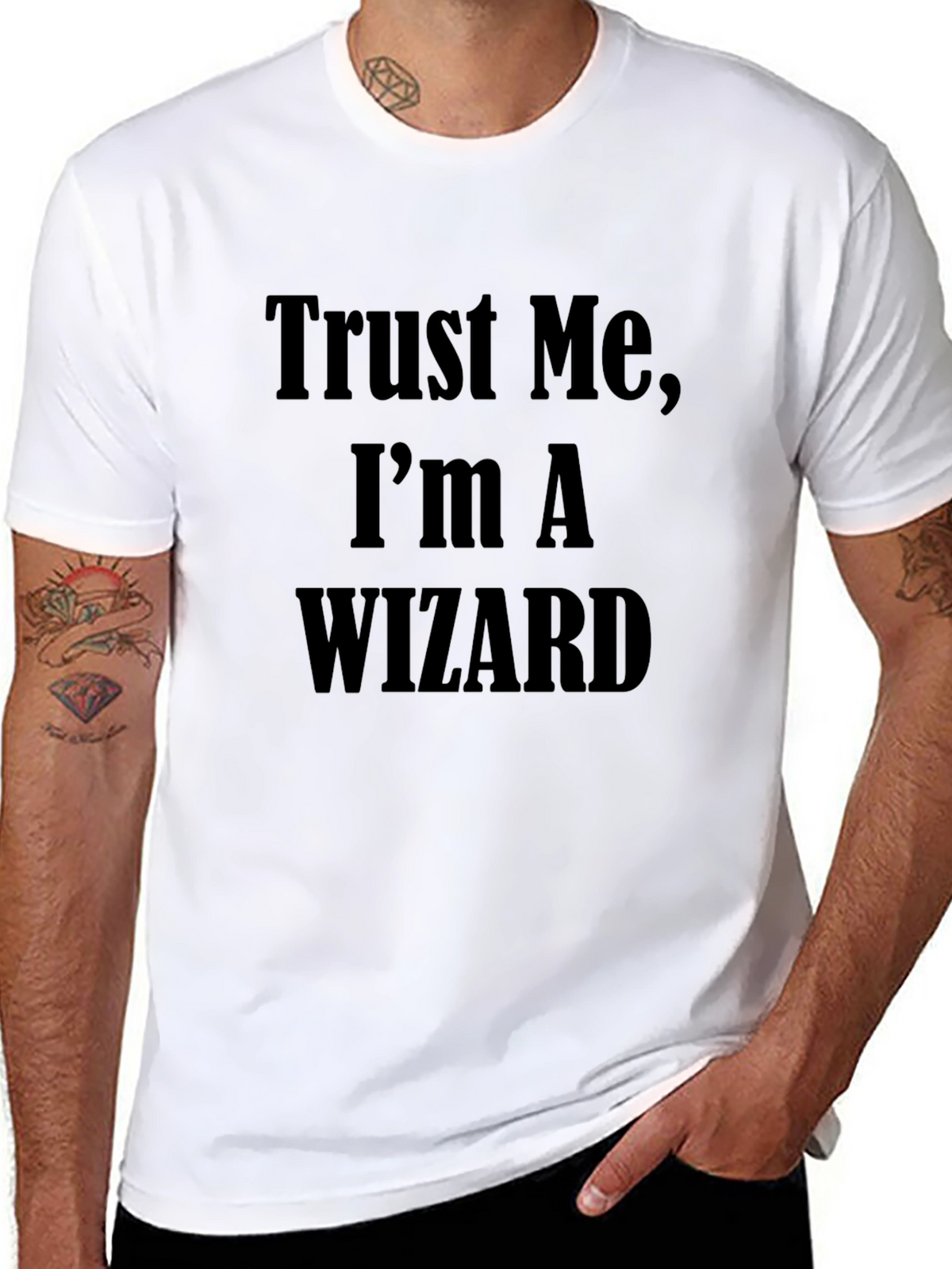 Trust Me Im a Wizard Graphic Tee