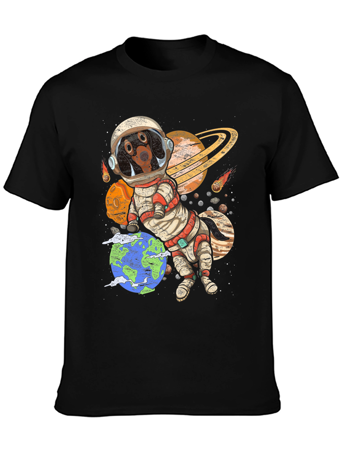 Dog Astronaut Graphic Tee