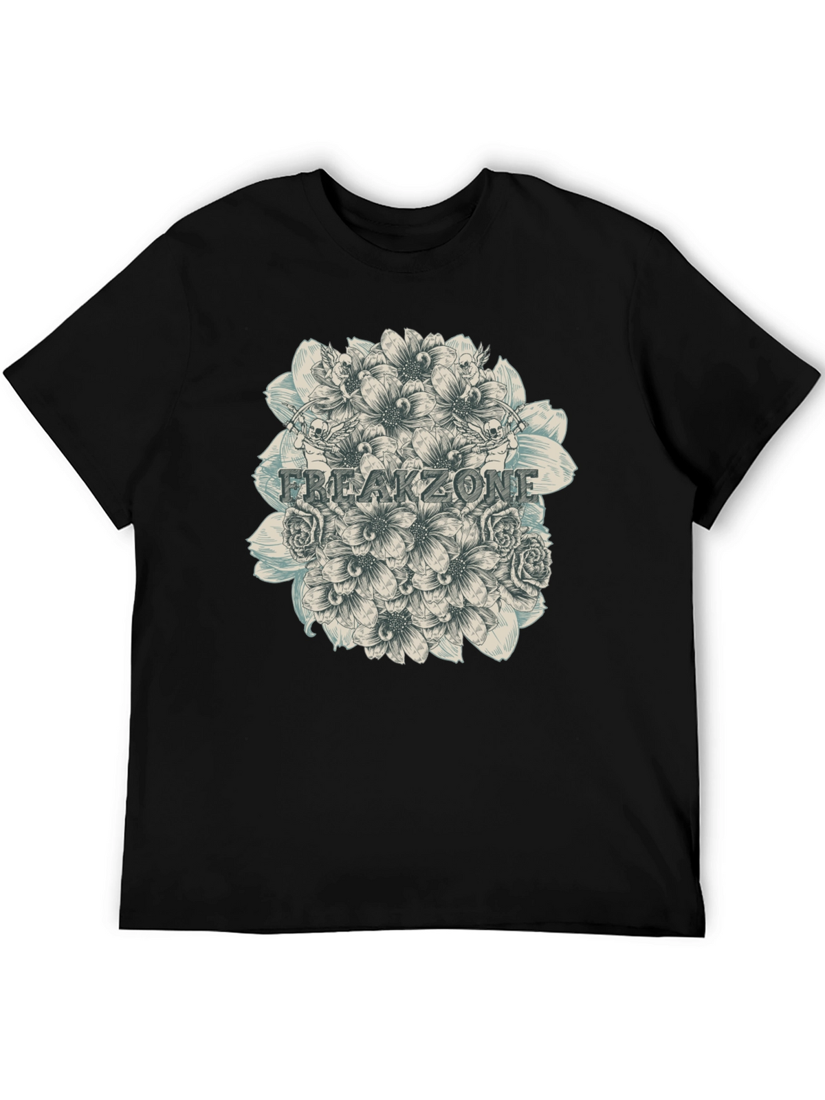 Freakzone Floral Graphic T-Shirt