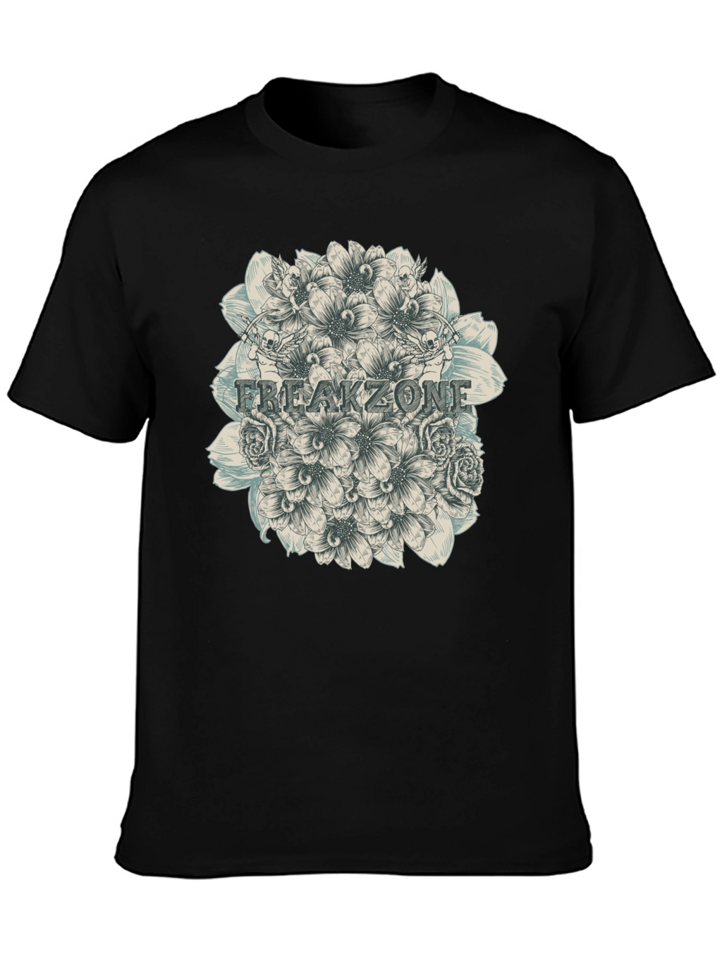 Freakzone Floral Graphic T-Shirt