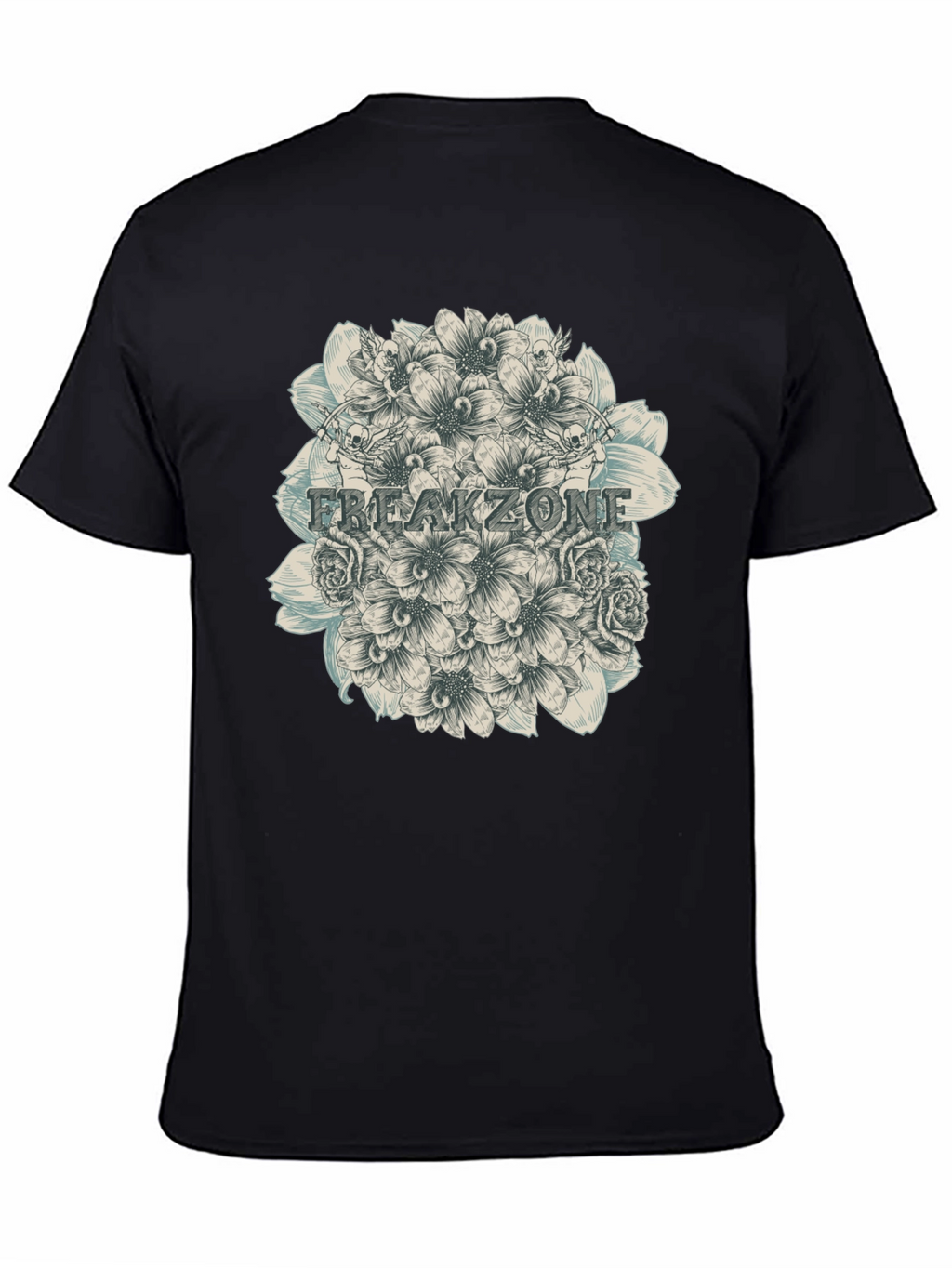 Freakzone Floral Graphic T-Shirt