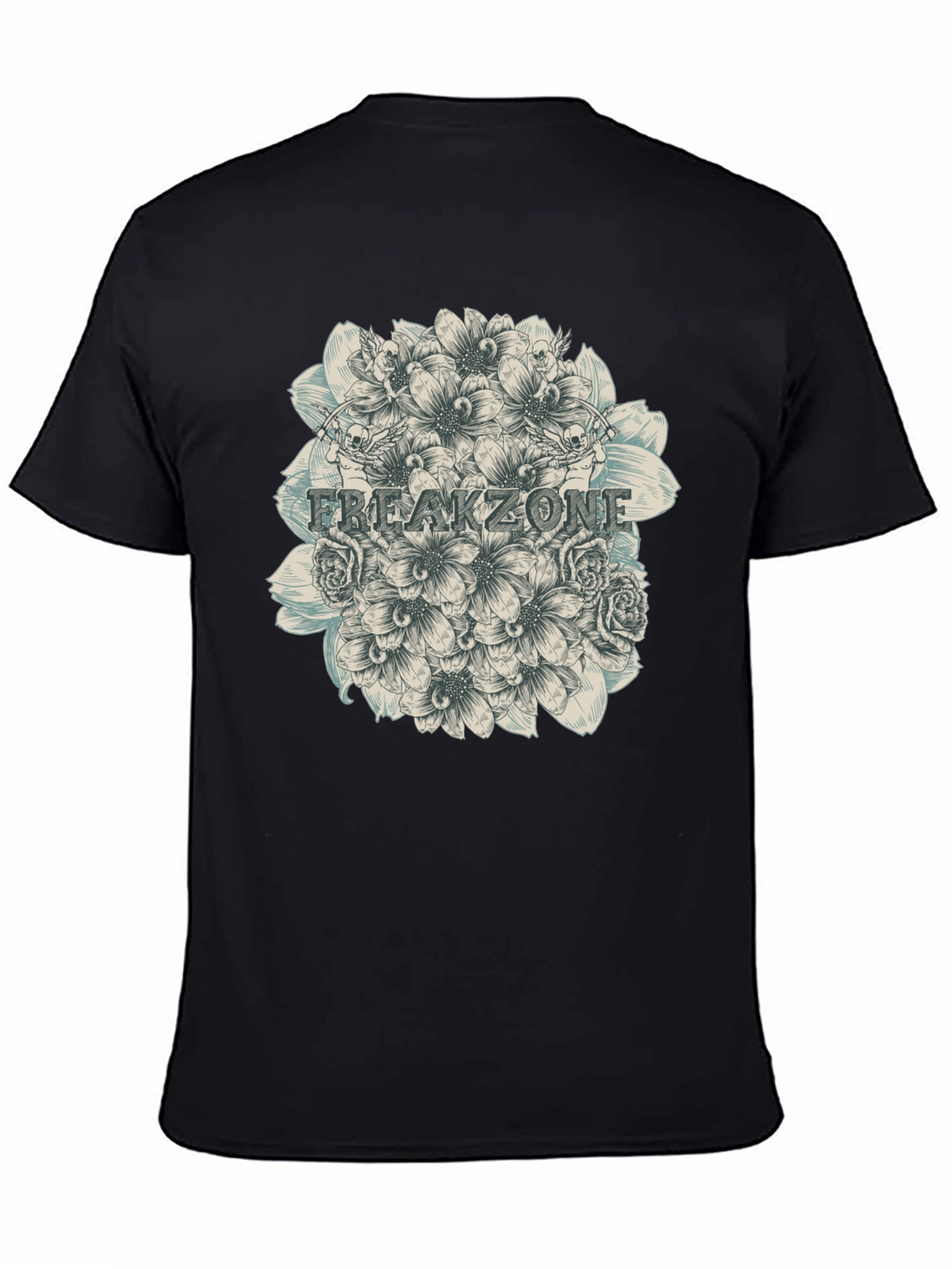 Freakzone Floral Graphic T-Shirt