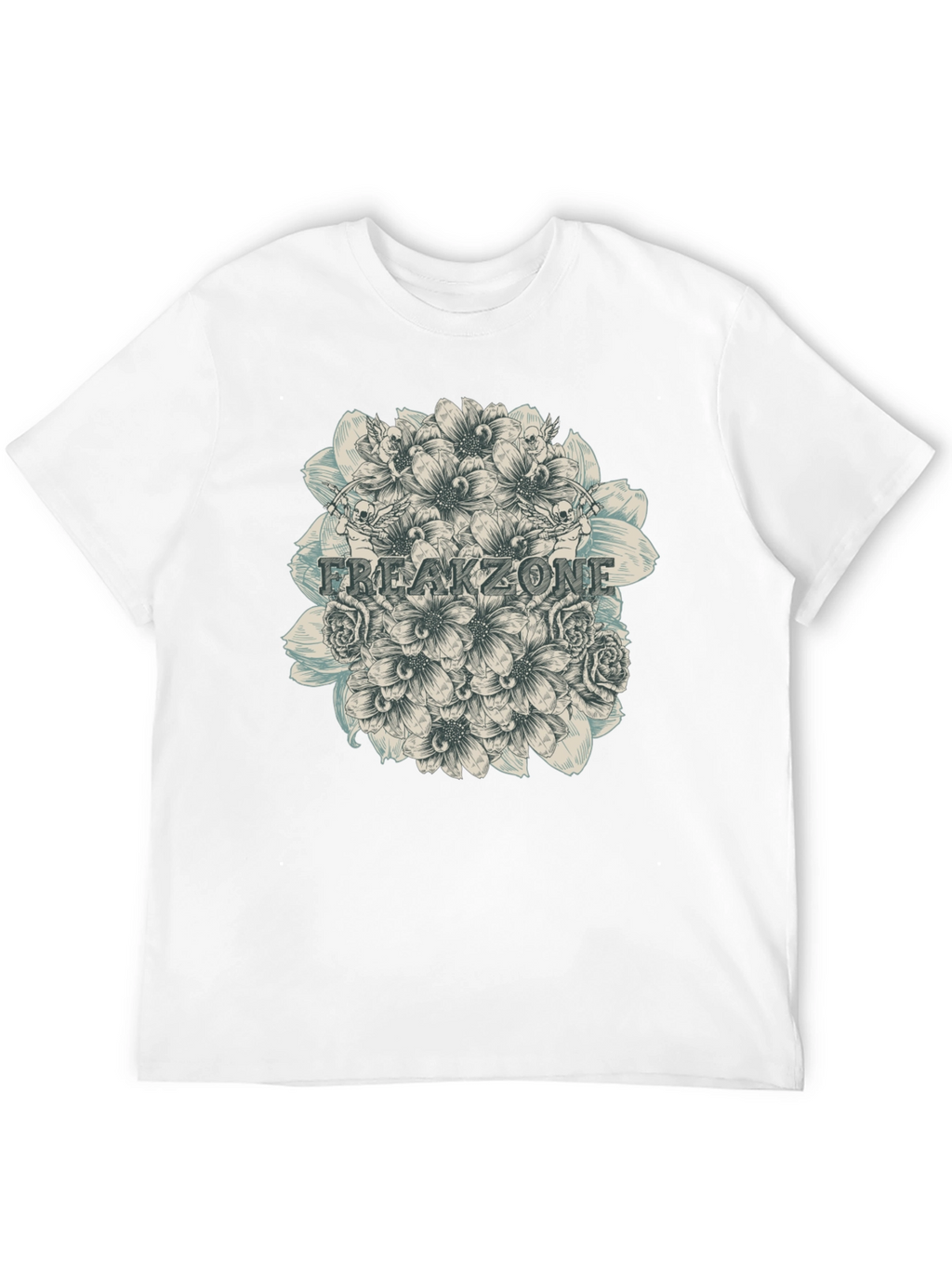 Freakzone Floral Graphic T-Shirt