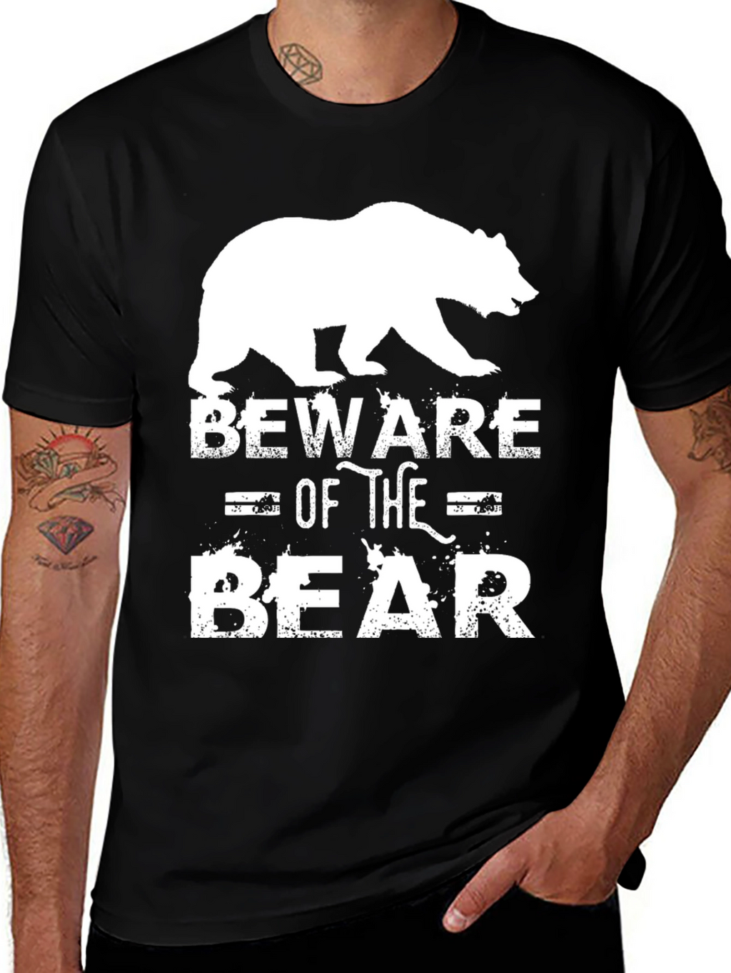 Beware of the Bear Graphic Tee
