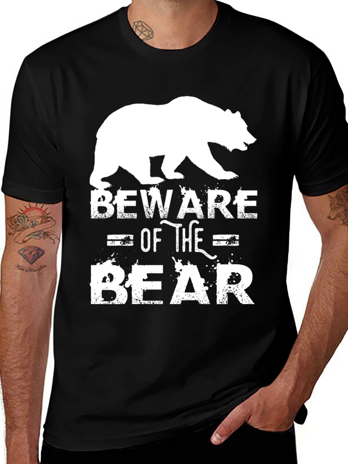 Beware of the Bear Graphic Tee