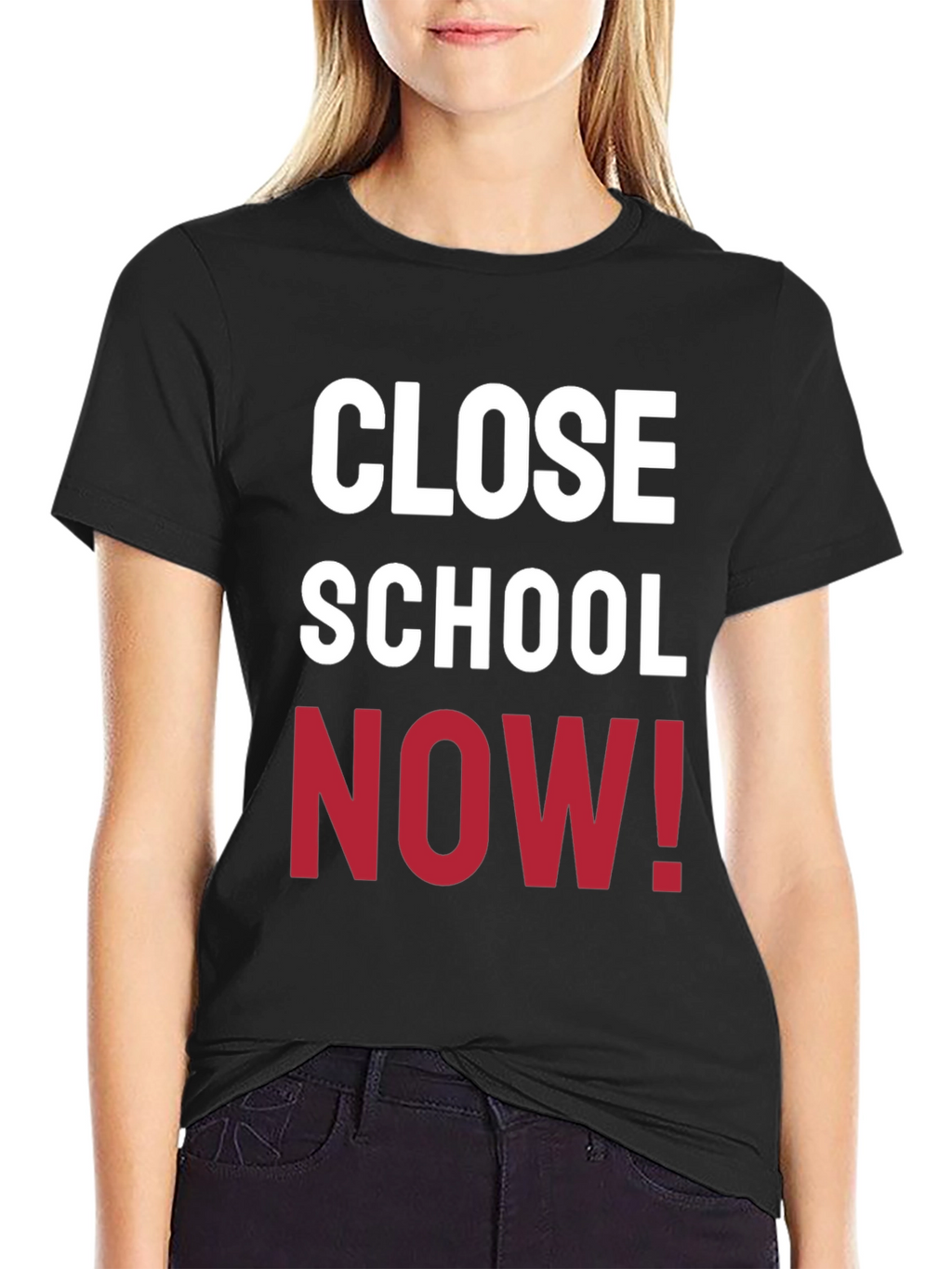 Close School Now! Graphic T-Shirt
